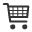 Basket trolley icon